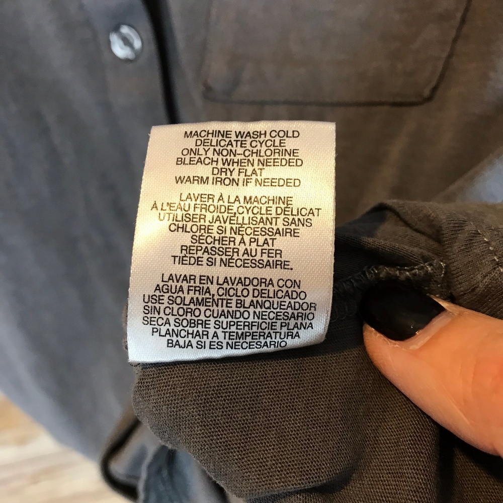 Splendid Solid Button Front Shirt - image 6